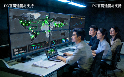 PG官网运营与支持团队正在监控PG官网全球节点运行状态，确保服务稳定