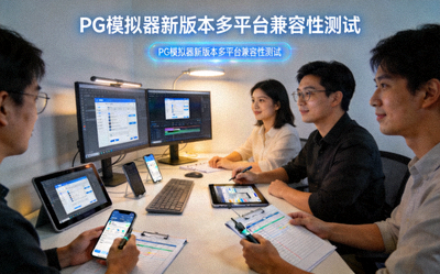 PG官网质量保证团队正在对PG模拟器新版本进行多平台兼容性测试